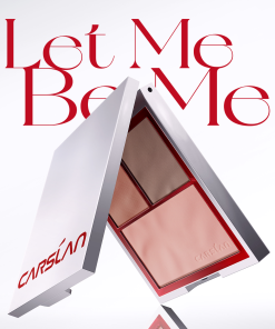 CARSLAN Soft Mist Plumper Cheek Palette, 10.5g/0.37Oz