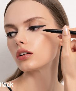 CARSLAN Liquid Eyeliner, Black Eyeliner Liquid Liner, 12H Longlasting Eyeliners, Waterproof & Smudgeproof High Pigmented Eyeliners for Eye Makeup